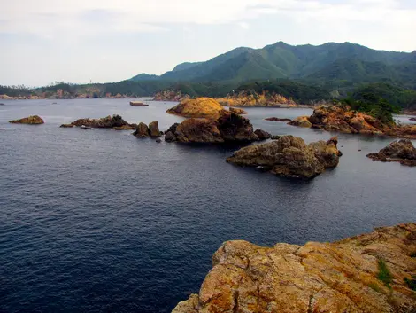 La côte de la mer du Japon à Izumo