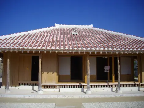 Maison traditionnelle musée Okinawa