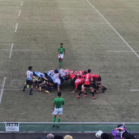 Match de rugby à Kamaishi