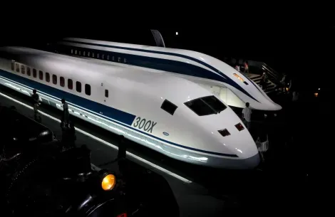 Maglev MLX-001 & Shinkansen 300X, musée ferroviaire de Nagoya