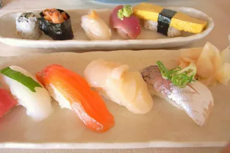 assortiment sushi