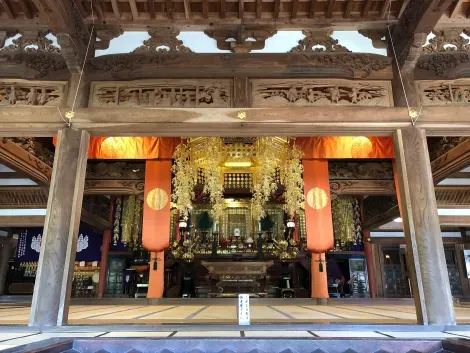 Aperçu de l'intérieur du Soji-ji