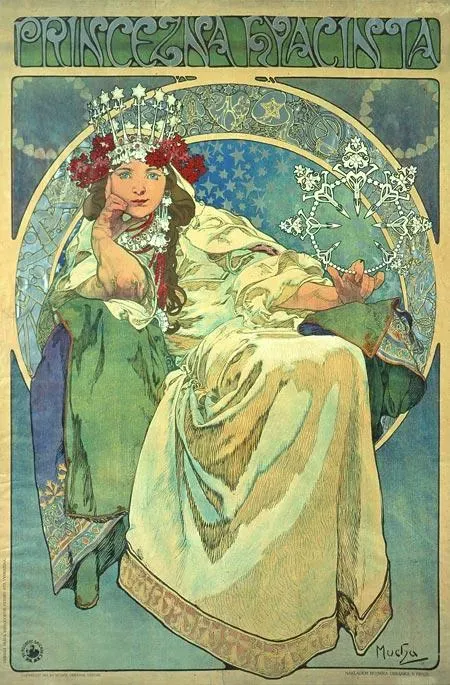 Mucha_Alfons_Prinzessin_Hyazinthe_1911