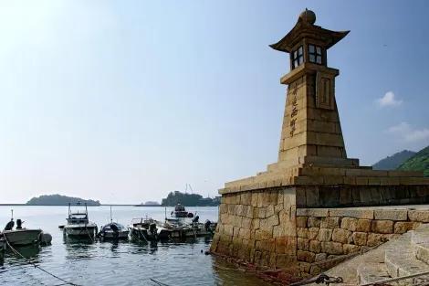 Le vieux phare de pierre de Tomonoura