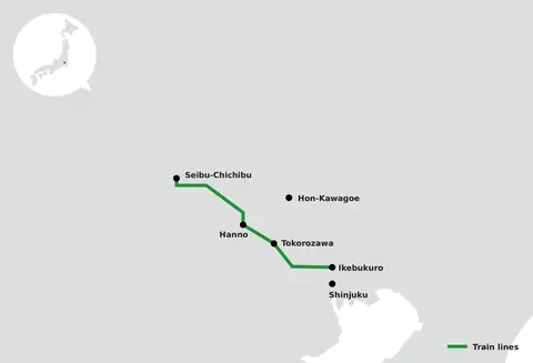 kawagoe chichibu regional pass network map kawagoe chichibu regional pass network map
