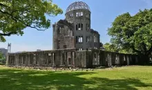 El domo de Hiroshima en 2017.