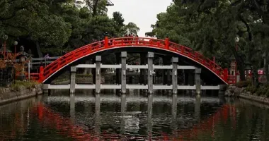 Pont du sanctuaire Sumiyoshi Taisha