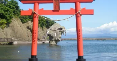 Le rocher sculpté Heishi-iwa