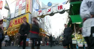 Ameyoko, la plus célèbre des street food de Tokyo