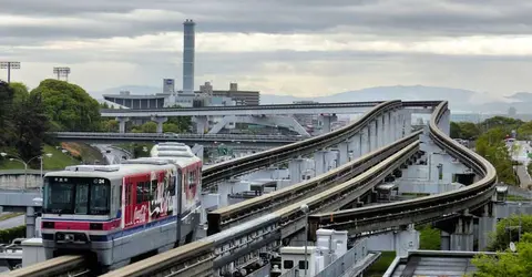 Osaka Monorail Train Osaka Monorail Train