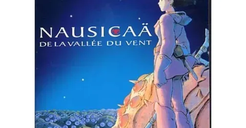 Afiche de Nausicaa del Valle del Viento de Hayao Miyazaki.