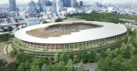 Le projet de stade de Kengo Kuma pour les Jeux olympiques 2020