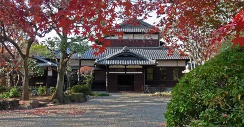 La maison Kyu Asakura à Tokyo
