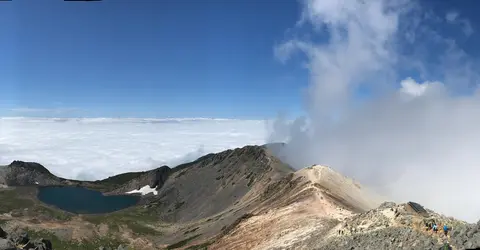 Le mont Norikura Le mont Norikura