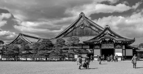 Le château Nijô à Kyoto