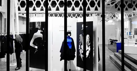 Devanture du créateur japonais Yohji Yamamoto à Aoyama