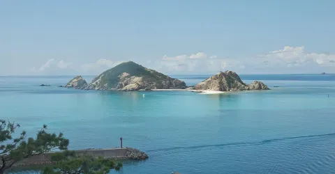 L'île de Tokashiki-jima à Okinawa