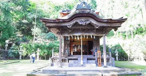 Le temple de la déesse du papier washi