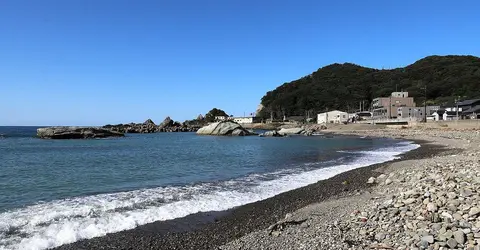 La plage Ayukawa à Fukui La plage Ayukawa à Fukui